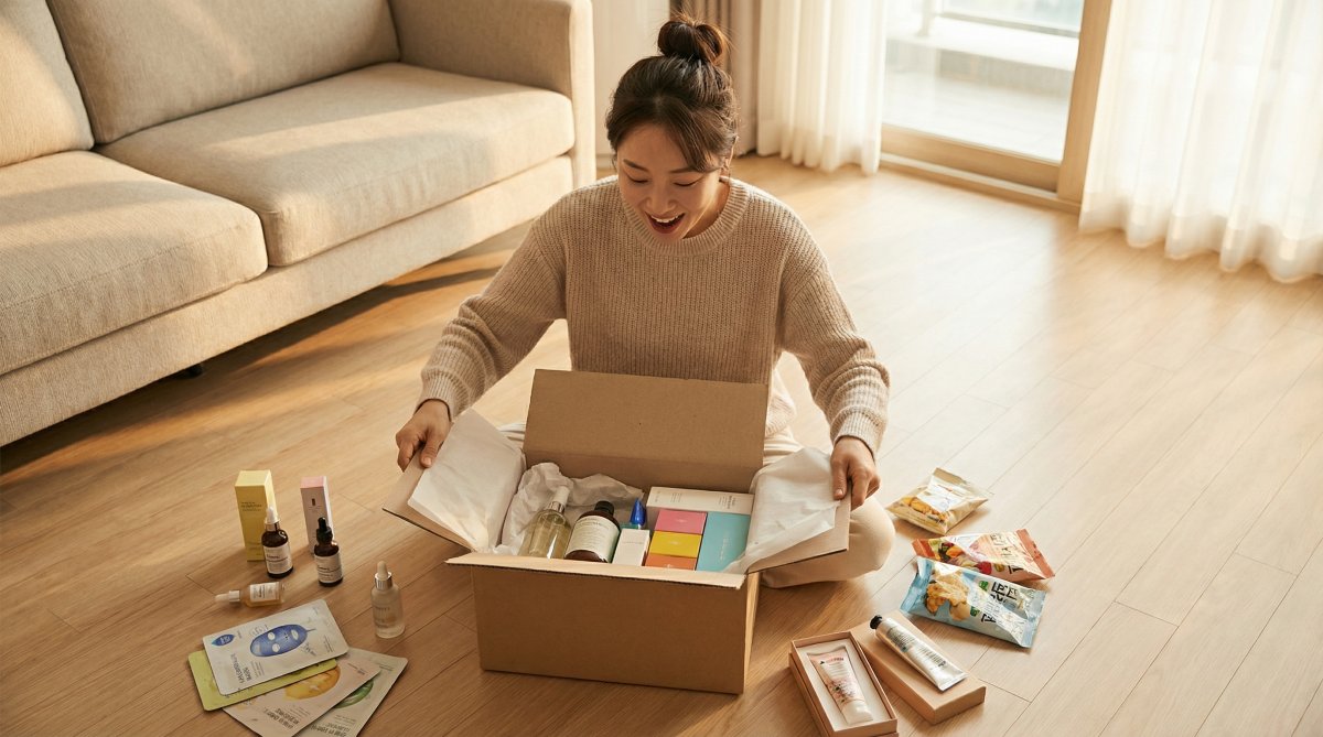 체험단으로 받은 제품들